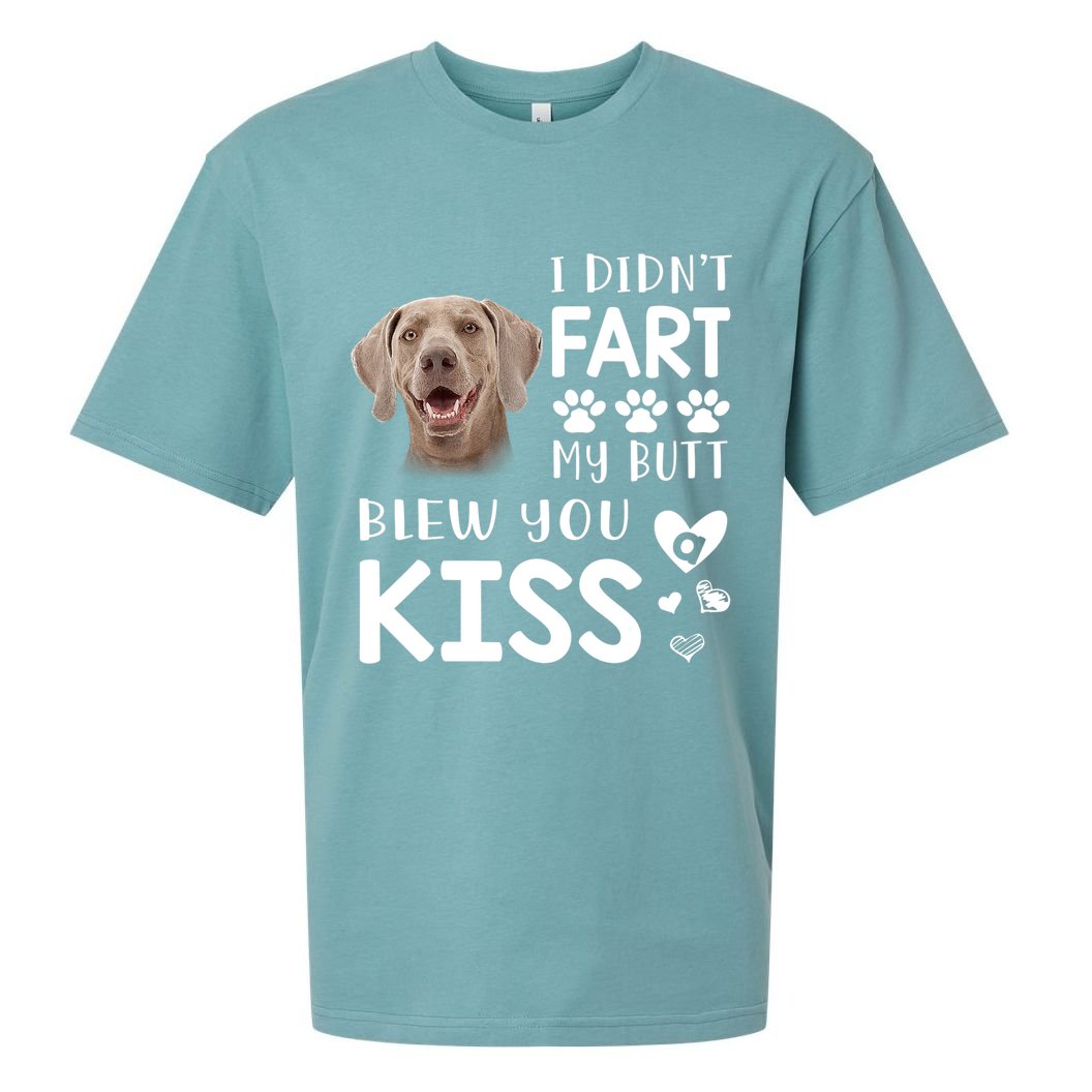 Funny Weimaraner Mom Dad Dog Lovers Gift Sueded Cloud Jersey T-Shirt