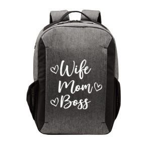 Funny Wife Mom Boss Mother Mom Mama Married Boss Design Cool Gift Vector Backpack