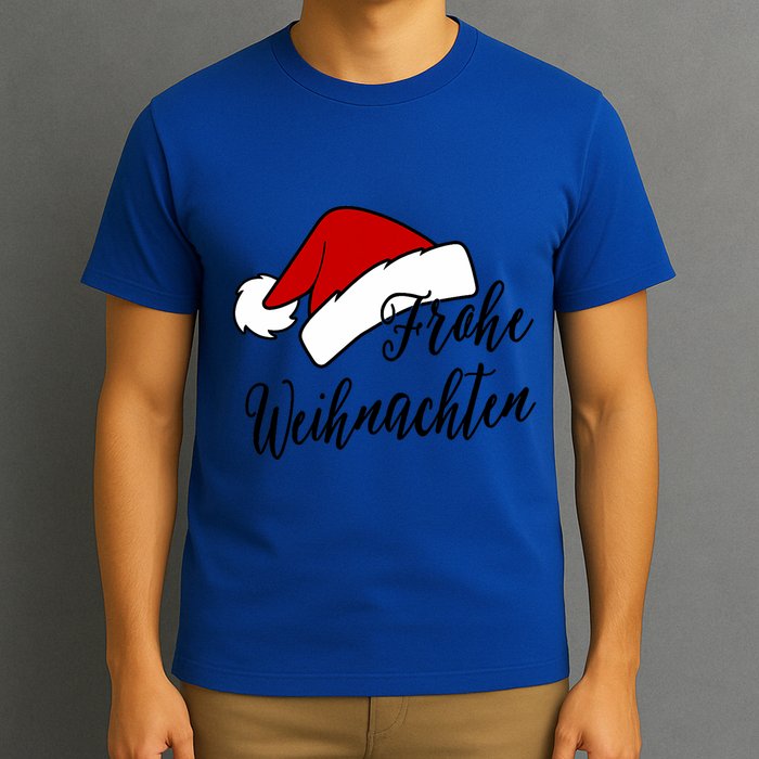 Frohe Weihnachten Merry Christmas Auf Deutsch German Germany T-Shirt