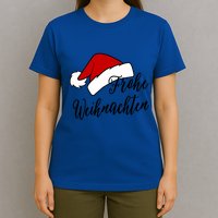 Frohe Weihnachten Merry Christmas Auf Deutsch German Germany T-Shirt