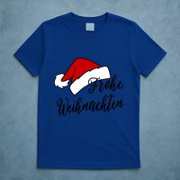 Frohe Weihnachten Merry Christmas Auf Deutsch German Germany T-Shirt