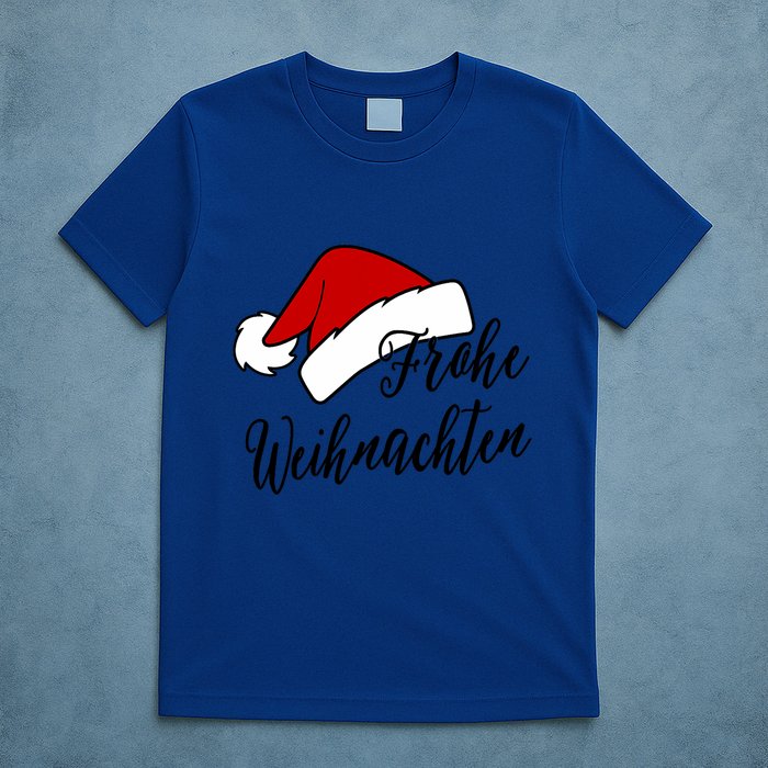 Frohe Weihnachten Merry Christmas Auf Deutsch German Germany T-Shirt