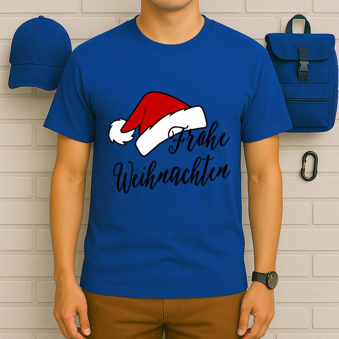 Frohe Weihnachten Merry Christmas Auf Deutsch German Germany T-Shirt
