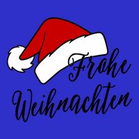 Frohe Weihnachten Merry Christmas Auf Deutsch German Germany T-Shirt