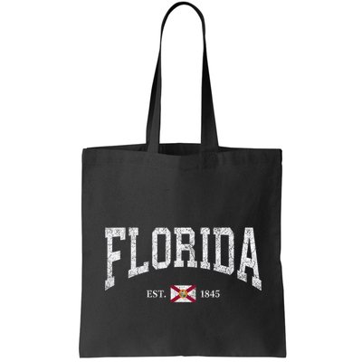 Florida Women Men Kids Florida State Flag Distressed Bag