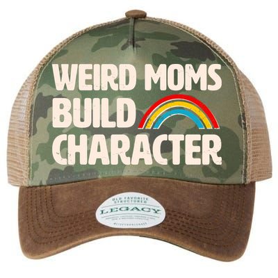 Funny Weird Moms Build Characters Legacy Tie Dye Trucker Hat