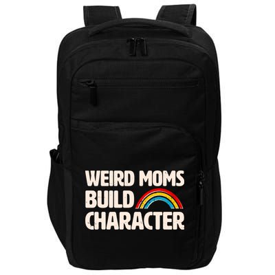 Funny Weird Moms Build Characters Impact Tech Backpack