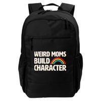 Funny Weird Moms Build Characters Backpack