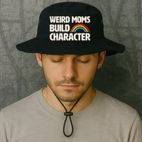 Funny Weird Moms Build Characters Bucket Hat