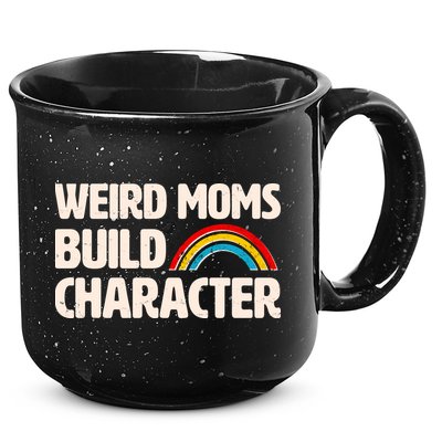 Funny Weird Moms Build Characters 15oz Campfire Ceramic Mug