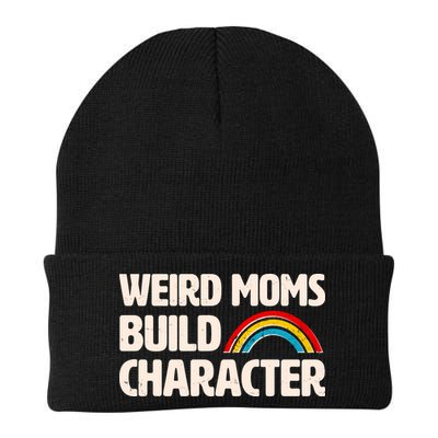 Funny Weird Moms Build Characters Beanie