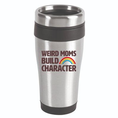 Funny Weird Moms Build Characters 16oz Travel Tumbler