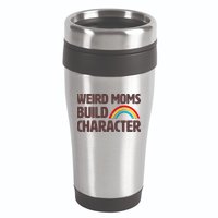 Funny Weird Moms Build Characters 16oz Travel Tumbler