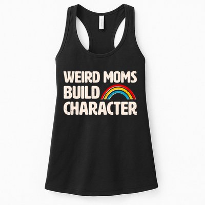Funny Weird Moms Build Characters Womens Tank Top