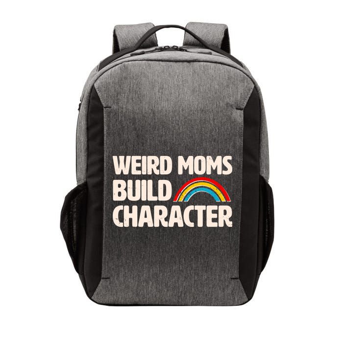 Funny Weird Moms Build Characters Vector Backpack
