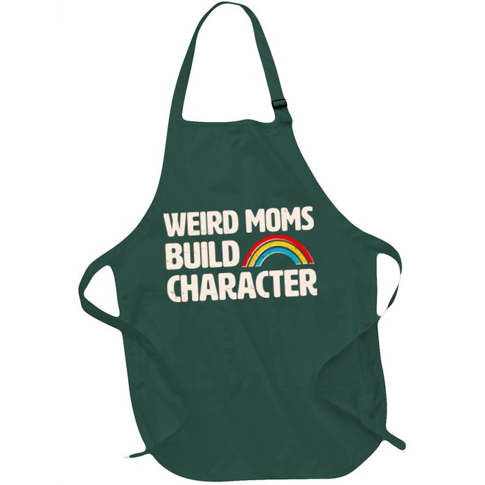 Funny Weird Moms Build Characters Apron