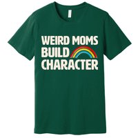 Funny Weird Moms Build Characters Premium T-Shirt