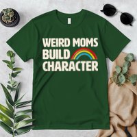 Funny Weird Moms Build Characters Premium T-Shirt