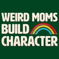 Funny Weird Moms Build Characters Premium T-Shirt