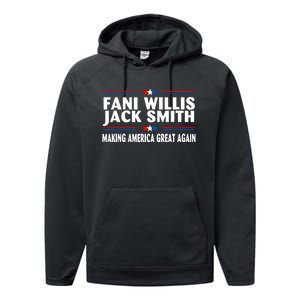 Fani Willis Making America Great Again Jack Smith Performance Fleece Hoodie