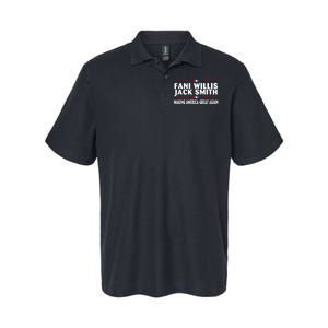 Fani Willis Making America Great Again Jack Smith Softstyle Adult Sport Polo