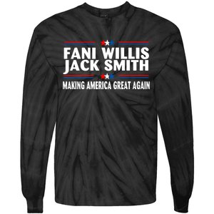 Fani Willis Making America Great Again Jack Smith Tie-Dye Long Sleeve Shirt