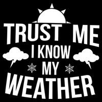 Funny Weather Meteorologist Gift Forecaster Weatherman Climate Fun Gift Long Sleeve Shirt