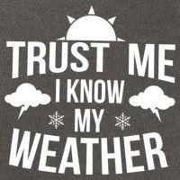 Funny Weather Meteorologist Gift Forecaster Weatherman Climate Fun Gift Cotton Canvas Backpack