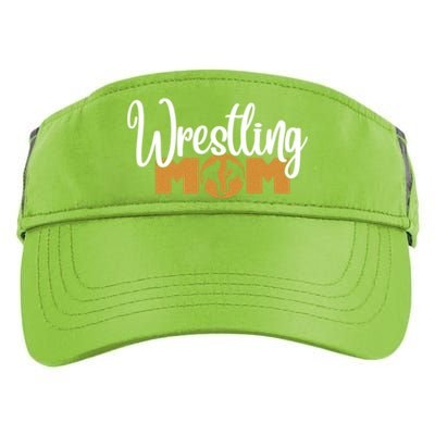 Funny Wrestling Mom Wrestler Mom Meaningful Gift Adult Drive Performance Visor