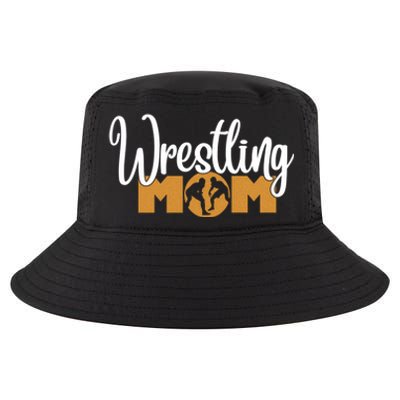 Funny Wrestling Mom Wrestler Mom Meaningful Gift Cool Comfort Performance Bucket Hat