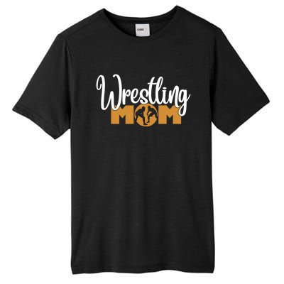 Funny Wrestling Mom Wrestler Mom Meaningful Gift Tall Fusion ChromaSoft Performance T-Shirt