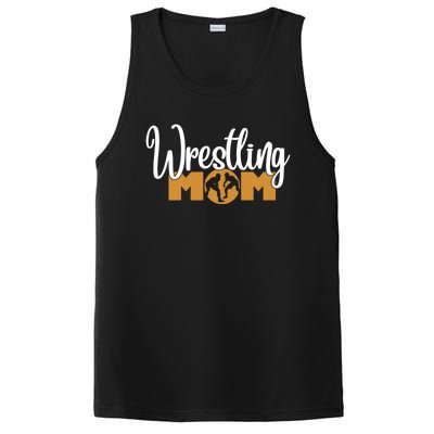 Funny Wrestling Mom Wrestler Mom Meaningful Gift PosiCharge Competitor Tank