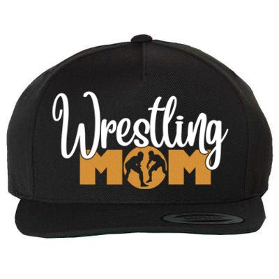 Funny Wrestling Mom Wrestler Mom Meaningful Gift Wool Snapback Cap