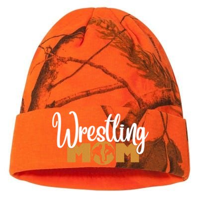 Funny Wrestling Mom Wrestler Mom Meaningful Gift Kati Licensed 12" Camo Beanie