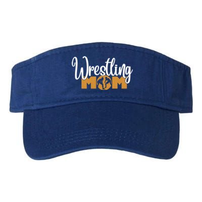 Funny Wrestling Mom Wrestler Mom Meaningful Gift Valucap Bio-Washed Visor