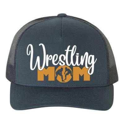 Funny Wrestling Mom Wrestler Mom Meaningful Gift Yupoong Adult 5-Panel Trucker Hat