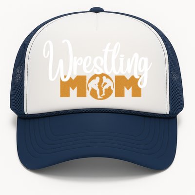 Funny Wrestling Mom Wrestler Mom Meaningful Gift Trucker Hat