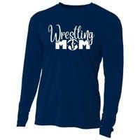 Funny Wrestling Mom Gift For Love Cooling Performance Long Sleeve Crew