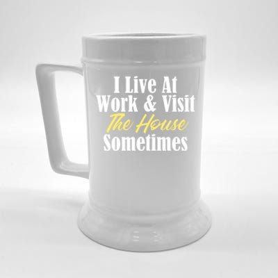 Funny Work Meaningful Gift Stupid Job No Life Stupid Boss Funny Meme Cute Gift Beer Stein