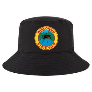 Funny Wisconsin Mosquito State Bird Cool Comfort Performance Bucket Hat