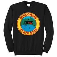 Funny Wisconsin Mosquito State Bird Sweatshirt