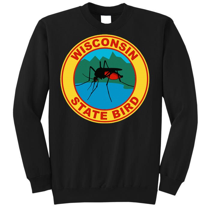 Funny Wisconsin Mosquito State Bird Sweatshirt