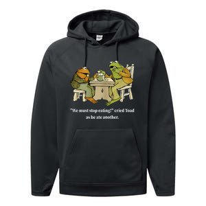 Funny We Must Stop Eating Cried Toad As He Ate Another Performance Fleece Hoodie