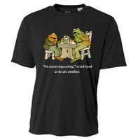 Funny We Must Stop Eating Cried Toad As He Ate Another Cooling Performance Crew T-Shirt