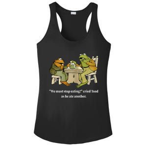 Funny We Must Stop Eating Cried Toad As He Ate Another Ladies PosiCharge Competitor Racerback Tank