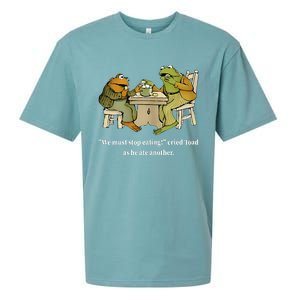 Funny We Must Stop Eating Cried Toad As He Ate Another Sueded Cloud Jersey T-Shirt