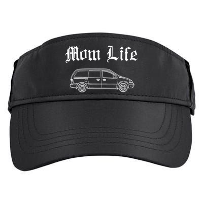 Funny Womens Mom Life Gangsta Minivan Gift Funny Gift For Busy Moms Adult Drive Performance Visor