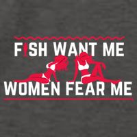 Fish Want Me, Women Fear Me Vector Backpack