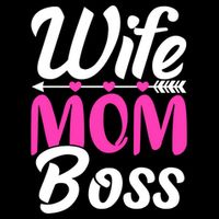 Funny Wife Mom Boss MotherS Day Gift Bucket Hat