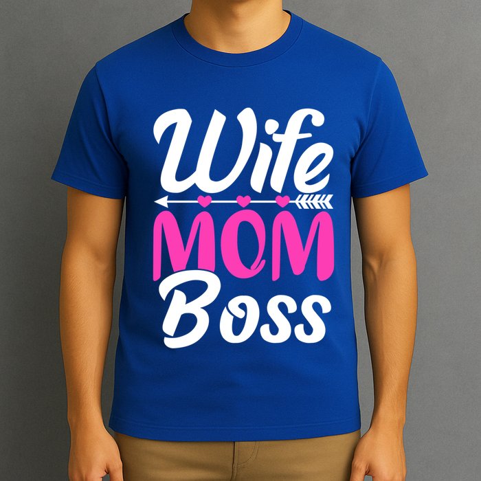 Funny Wife Mom Boss MotherS Day Gift T-Shirt